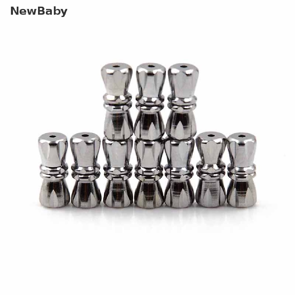 Newbaby 10pcs Sekrup stainless steel Dengan Kunci snap Untuk Bayi