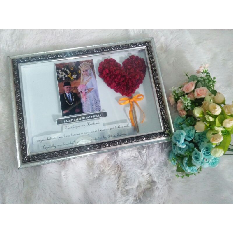

gift/hadiah/kado edelweis in frame