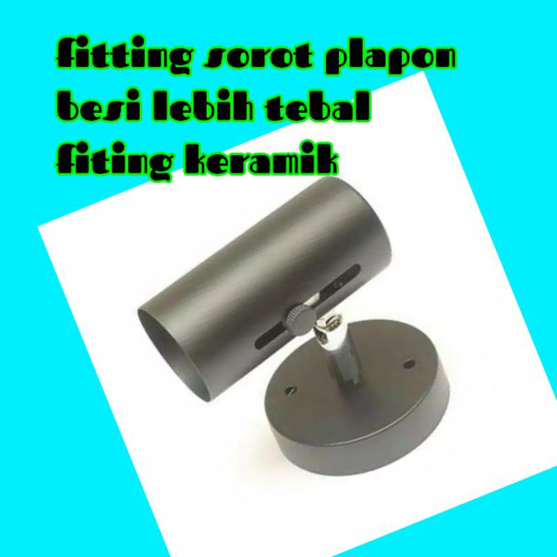 kap lampu sorot e27 / fitting sorot / kap spot Light/ kap fiting sorot plapon / spot light
