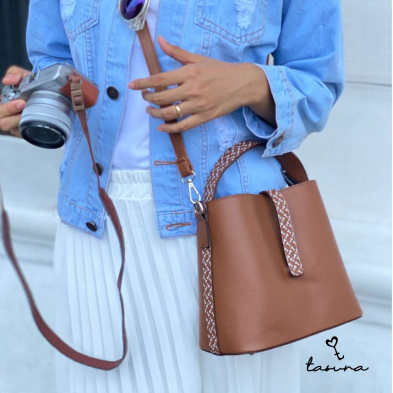 SLINGBAG LISA TAS UNA / SLINGBAG MUSLIMAH LISA BY TAS UNA ORIGINAL READY BANDUNG