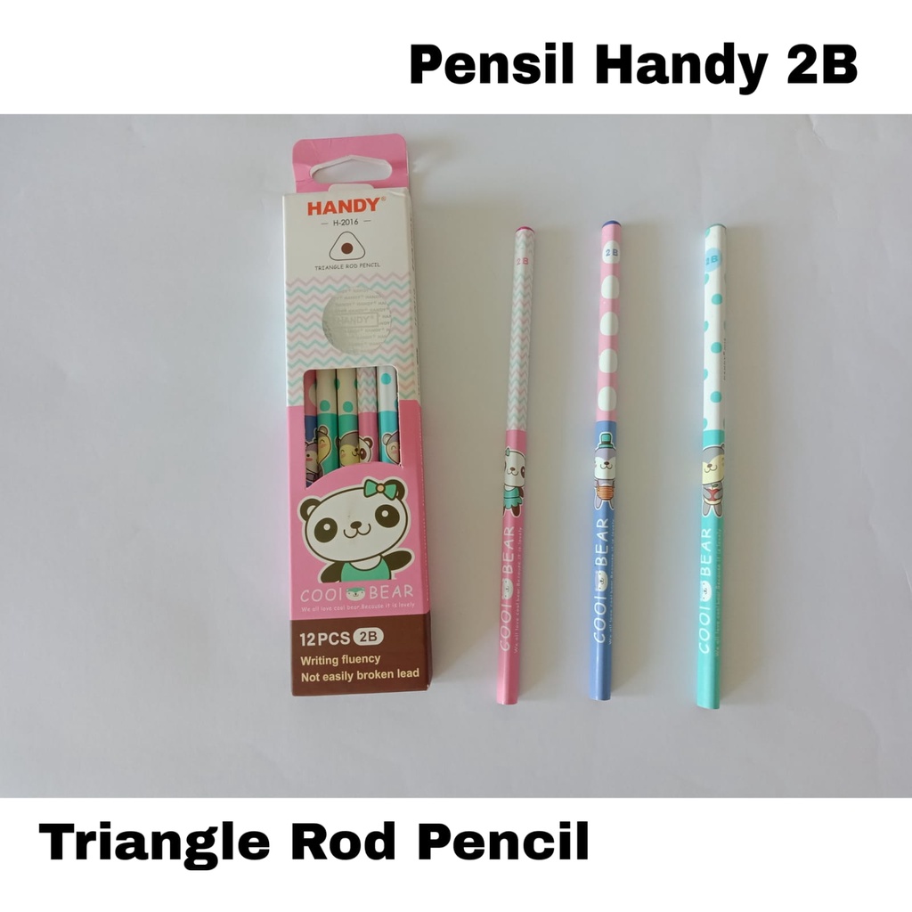 

Pensil Handy 2016-2B 12 pcs/Triangle rod pencil