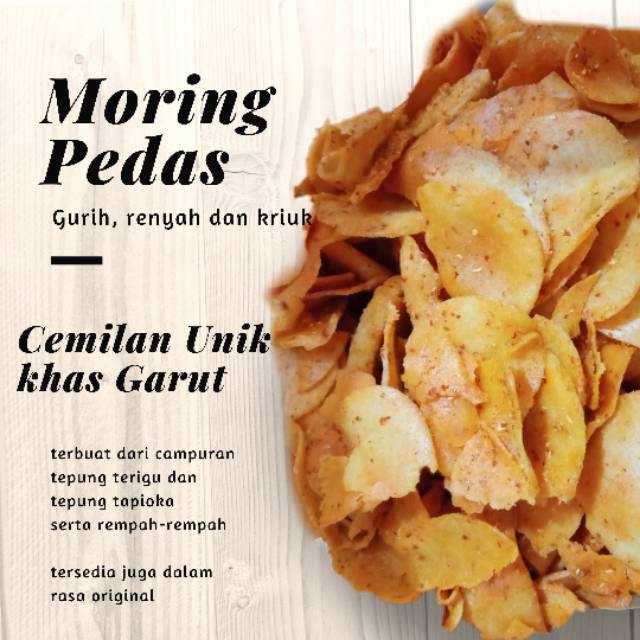 

Moring Cemilan Pedas Unik Khas Garut Oleh Oleh Sunda Makanan Ringan Bandung Bdg Enak Kriuk renyah