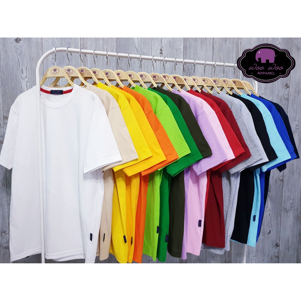Kaos Polos Cotton Combed 24s - Bahan Lebih Tebal Dari 30s