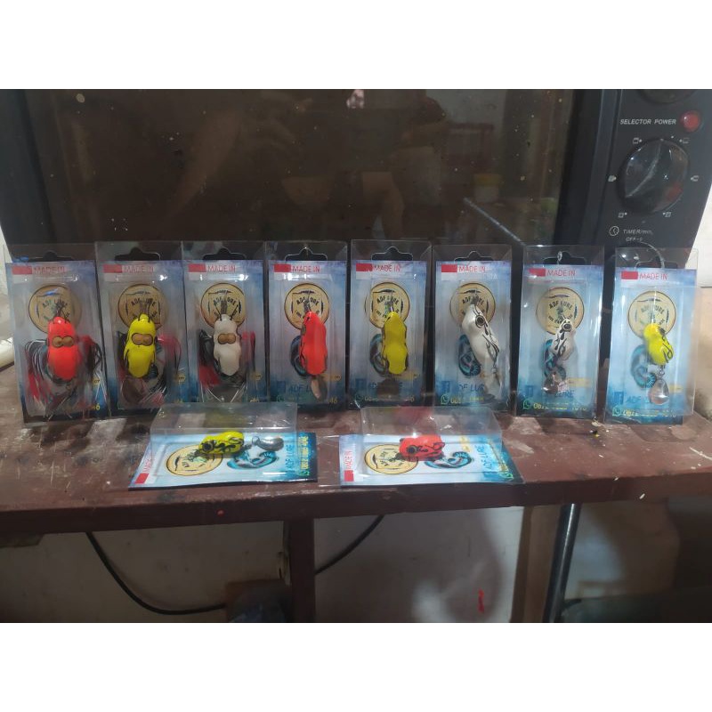 soft frog/umpan casting ADF LURE