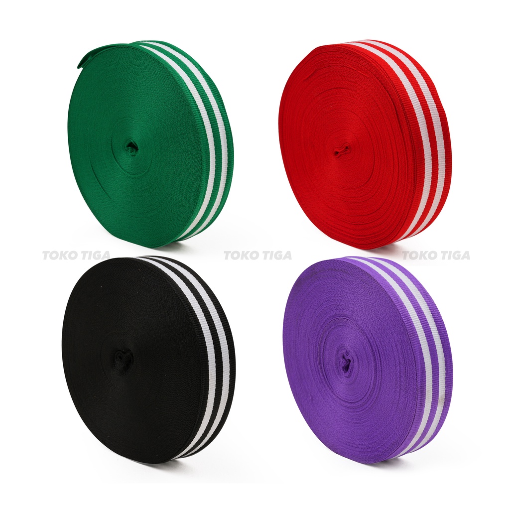 Pita Tali Medali / Tali Webbing Tas Lebar 3 cm (30 yards)