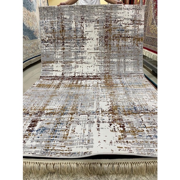 Minimalis Rugs Karpet Permadani Turki Abstrak Design - IMPORT