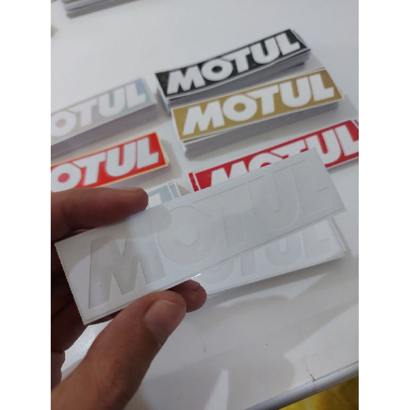 STICKER MOTUL CUTTING