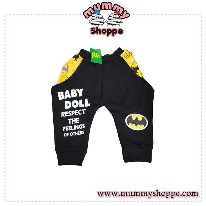 fashion pants celana anak laki-laki model Jogger motif Batman