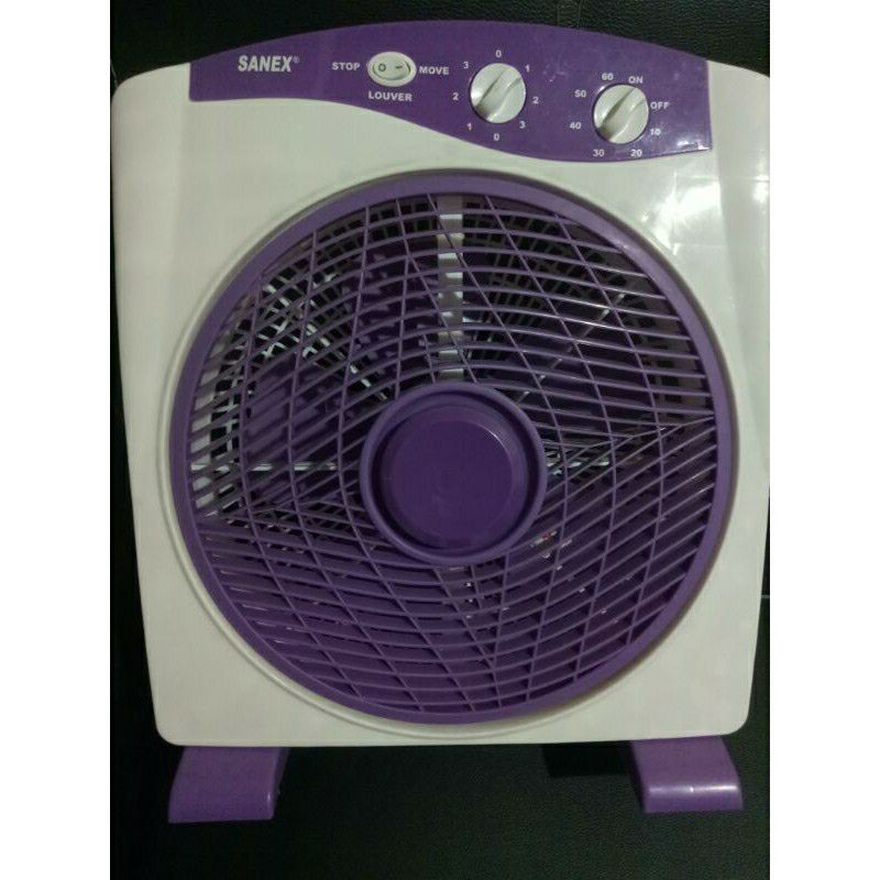 Kipas Angin Kotak / Box Fan Sanex 12 inch SB-818 / SB-828