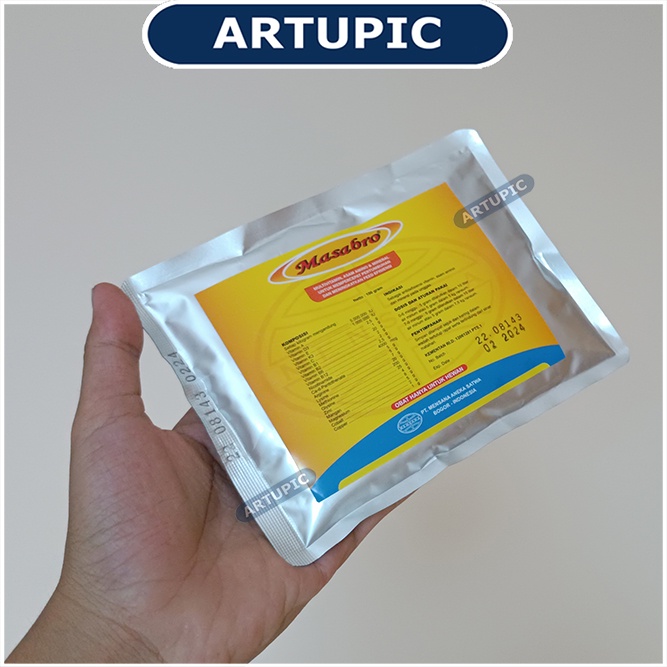 Masabro 100 gram Vitamin Unggas Ayam Penambah Bobot Berat Ayam Broiler Multivitamin Asam Amino Ayam