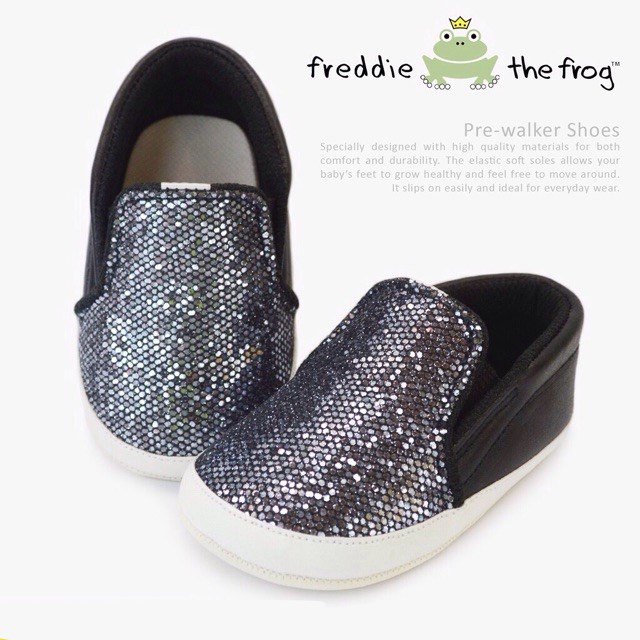 FREDDIE THE FROG Prewalker Tony Sparkly Grey