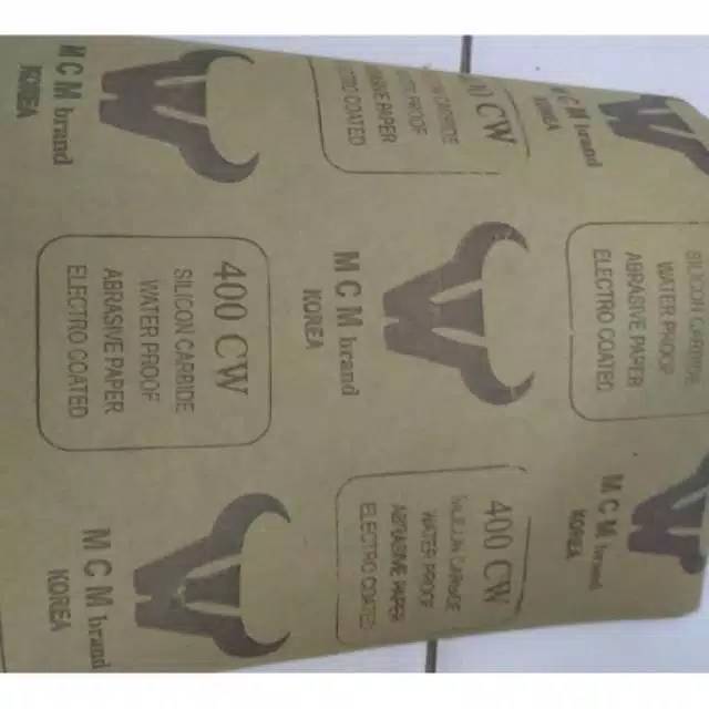 Amplas Lembaran Halus kasar amplas kayu tembok besi