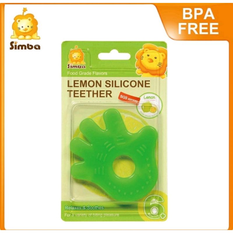 Simba Food Grade Flavors Lemon Silicone Teether