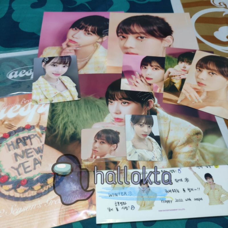 Ready Stock Aespa Season Greetings SG22 Winter Set PC Benefit SMStore