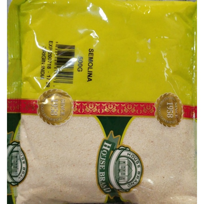 

BISA COD Semolina Suji Sooji Flour Tepung India