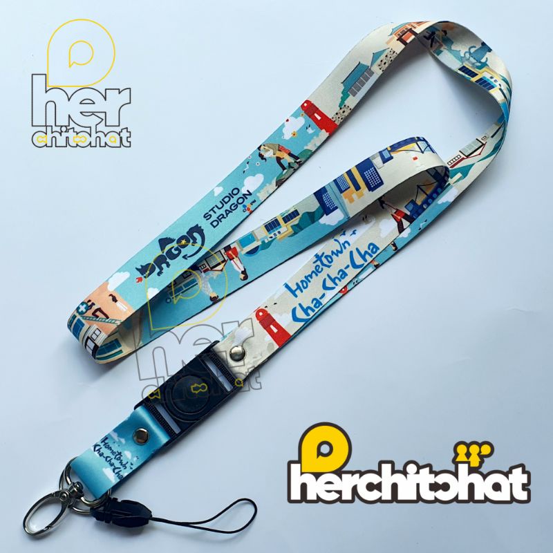 

Lanyard Tali ID Card HOMETOWN CHA-CHA-CHA Opening Vers Drama Korea