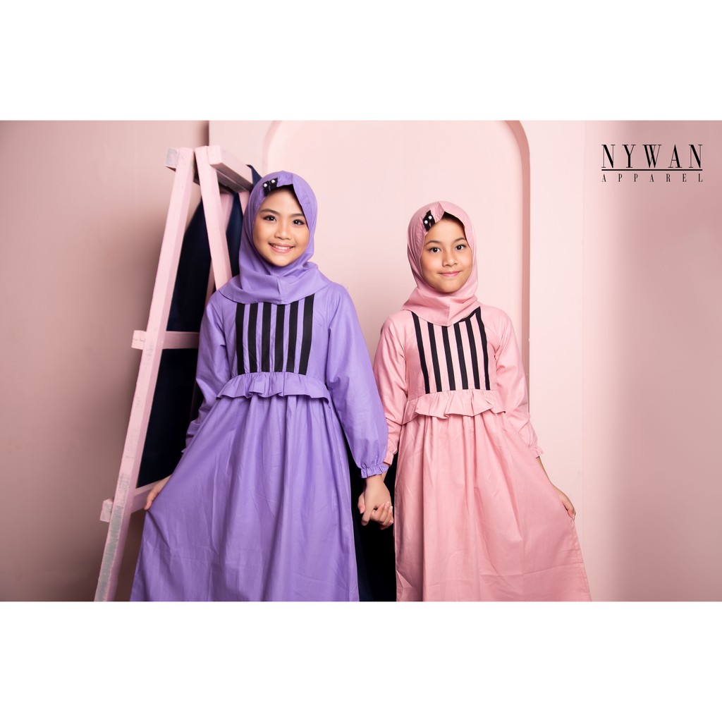 Nywan Apparel Baju Gamis Fashion Anak 191912