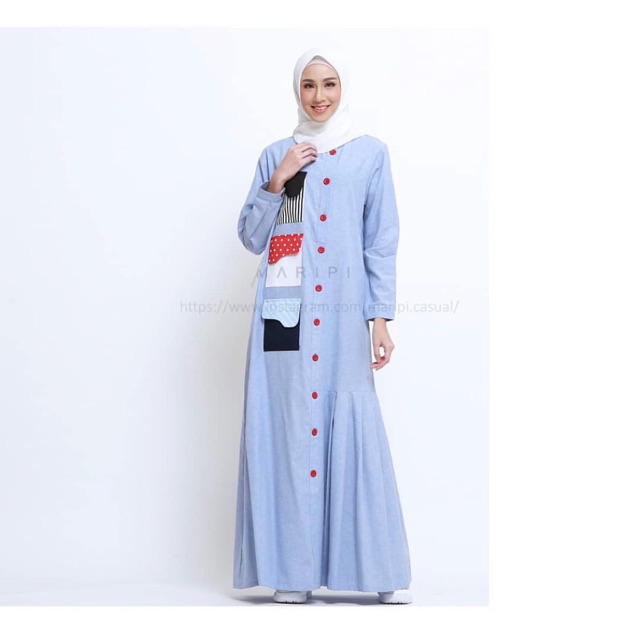 Dress Maripi Blue