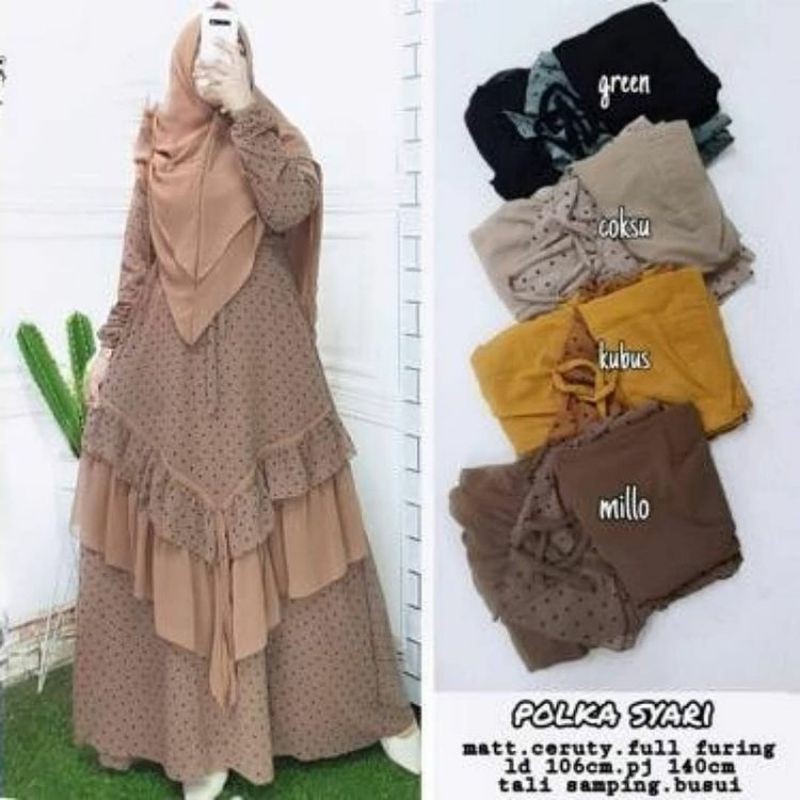 SYAR'I/GAMIS SYAR'I/PAKAIAN WANITA