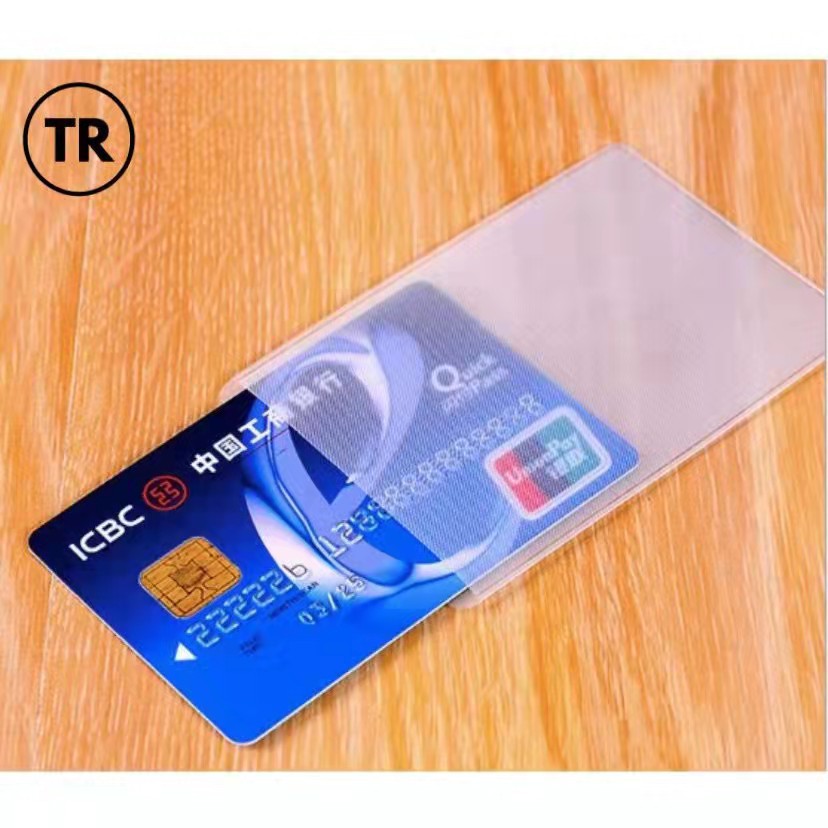 

Plastik Pelindung Kartu ATM SIM KTP Etoll Cover Plastic Card Praktis