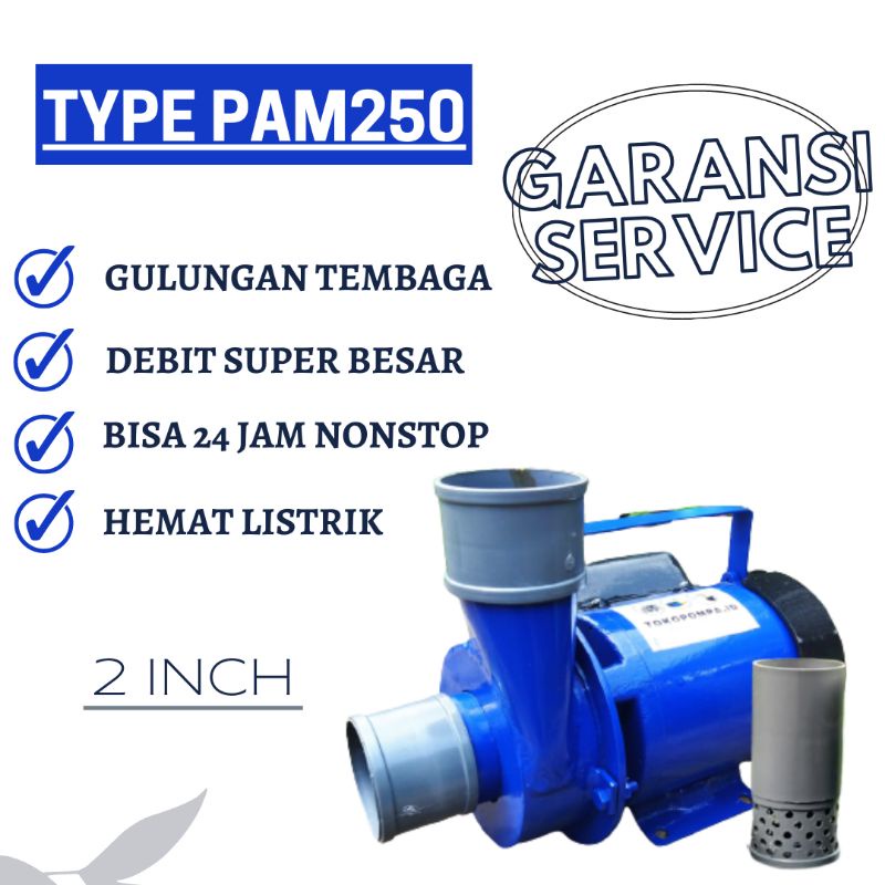 Jual Mesin Pompa Air Modifikasi 2 inch + Tusen Klep Pompa Air 2 Dim