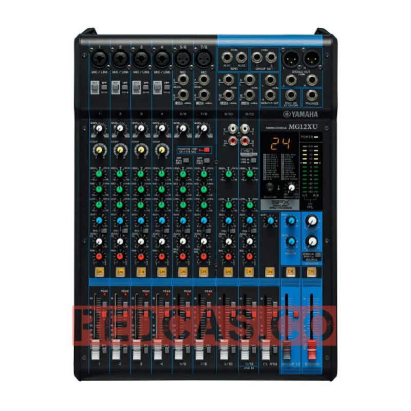YAMAHA MG12XU AUDIO MIXER 12 CHANNEL MG 12 XU