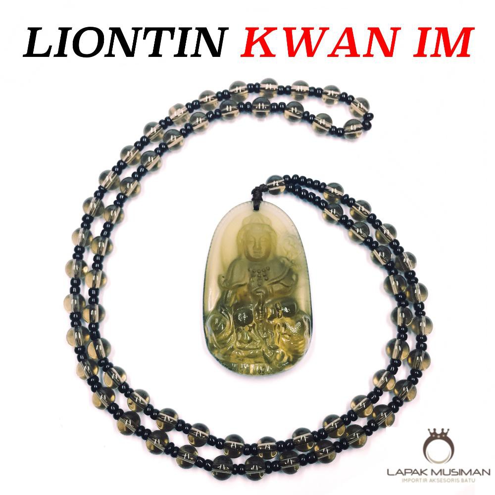 [Bayar di Tempat] SET KALUNG DAN LIONTIN DEWI KWAN IM