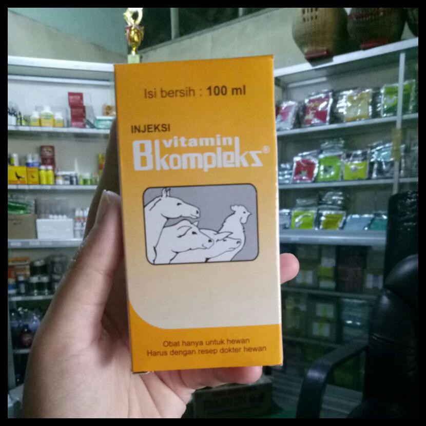 OBAT AYAM INJEKSI VITAMIN B KOMPLEKS 100ML
