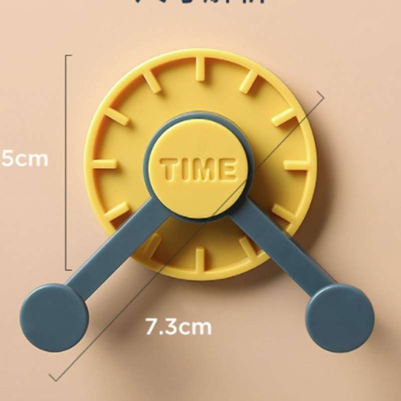 TEMPELAN HOOK TIME DOUBLE CANTOLAN HOOK TEMPEL JAM GANTUNGAN DINDING