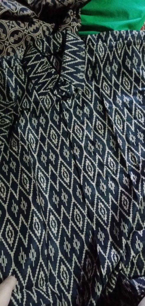 Bswart Batik Hrb026 Kenongo Hem Pendek Padi Pekalongan M L Xl Xxl Batik Pria Murah