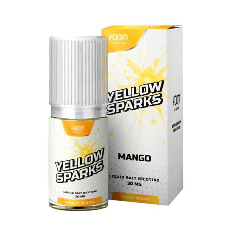 FOOM Yellow Spark Salt Nic E-Liquid 30ML   30MG