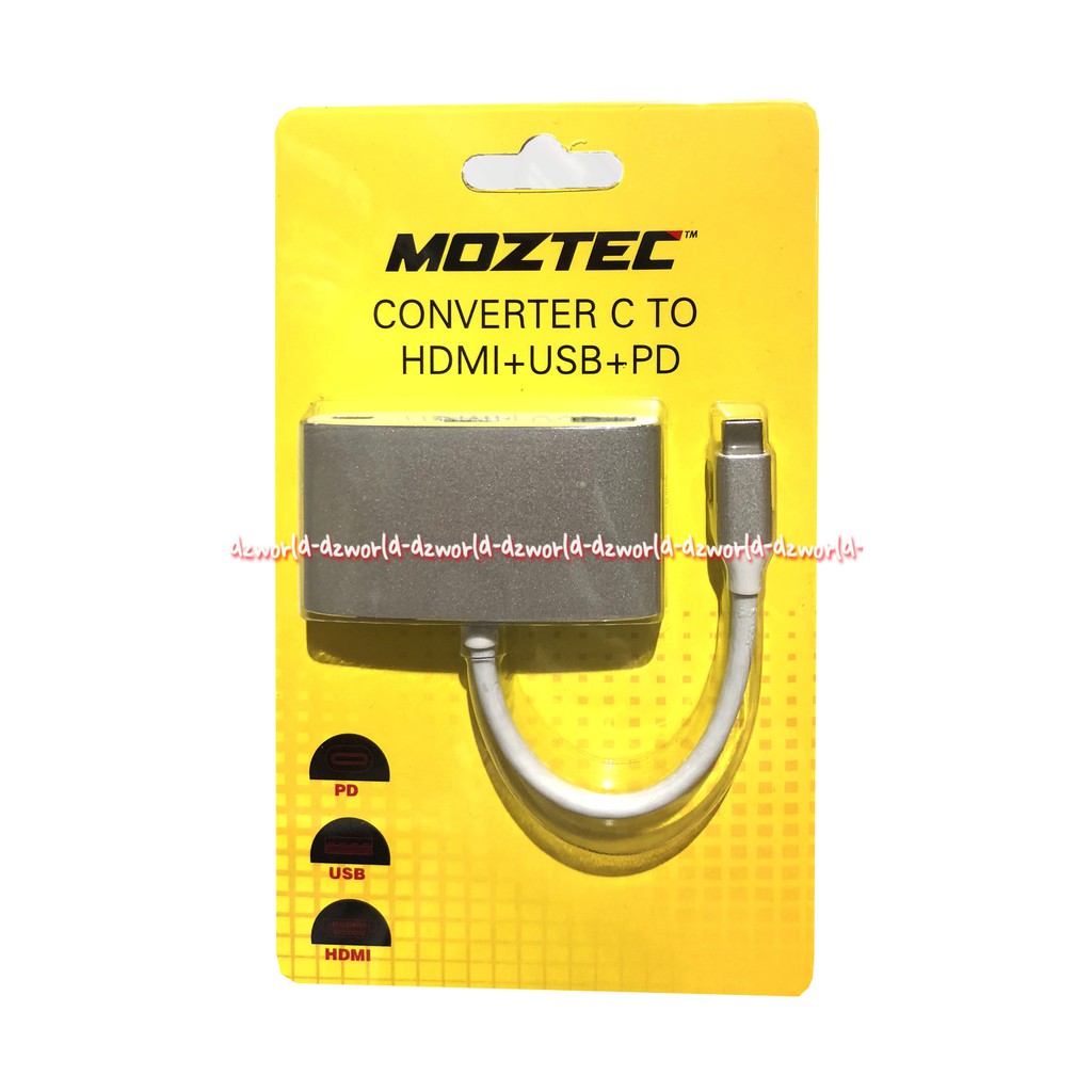 Moztec Converter C to Hdm Usb Pd kabel USB mudah dan praktis