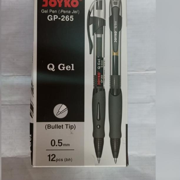

➸ Pen Q gel Joyko GP 265, 0,5mm - Merah ◊