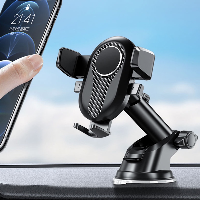 Stand Holder Handphone / GPS Multifungsi Bisa Berputar 360 Derajat Untuk Mobil