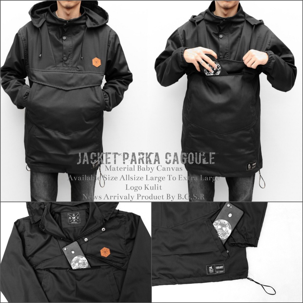Jaket Parka Pria - Jaket Parka - Parka Pria - Parka Cagoule Pria - Jaket Parka Cagoule