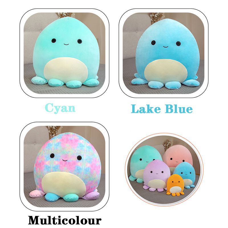 Squishmallows Stuffed Toy Octopus Plush Soft Dolls Large Pillow Cushion Decor