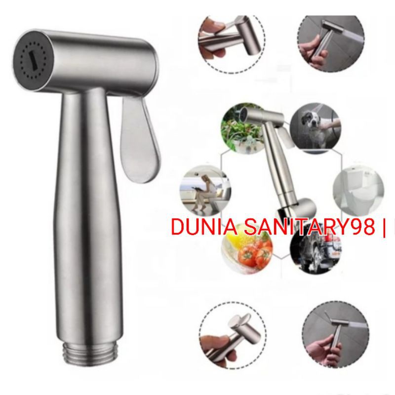 Jet shower Toilet Stainless SUS 304 bidet Shower cebok sower spray