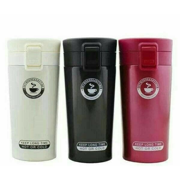 FREE BUBLE TERMOS KOPI / TERMOS AIR PANAS DINGIN COFFEE 380ML (sekilo 6pcs)