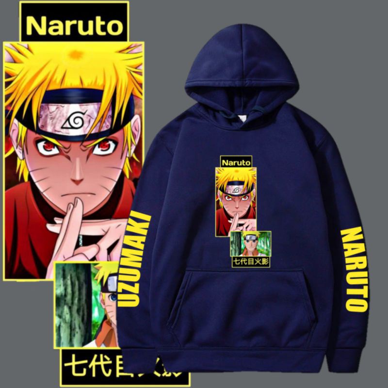 sweater hoodie anime naruto Uzumaki | hoodie anak anime naruto | hoodie anak laki-laki terbaru