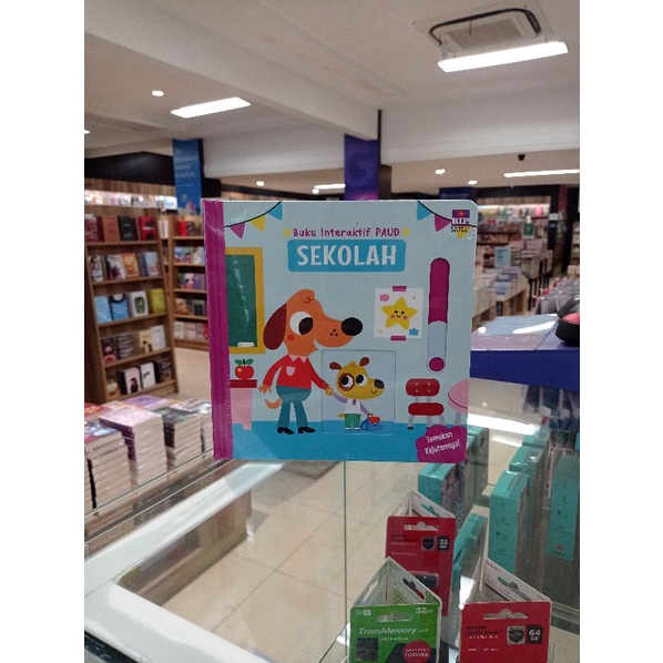 Buku Anak Interaktif Paud - Sekolah Original Gramedia