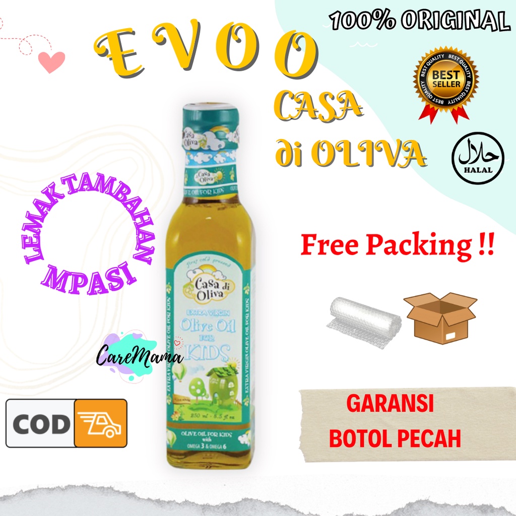 

Evoo Casa di Oliva Extra Virgin Olive Oil Minyak Evoo Mpasi Anak Bayi Lemak Tambahan Minyak Zaitun Makanan Bayi Menambah Nafsu Makan dan Berat Badan Anak Bayi Nutrisi Perkembangan Otak Mpasi Bergizi Campuran Makanan Bayi Mpasi Memperlancar Pencernaan