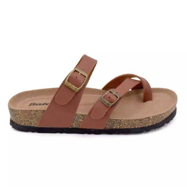 Bata Sandal Wanita Athena Brown-5714193