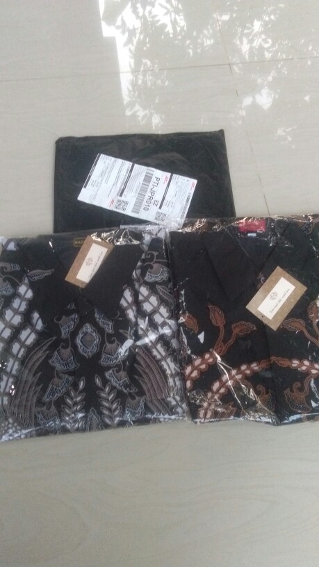 Abhinaya Kemeja Batik Pria Full Furing Bahan Katun Sragenan