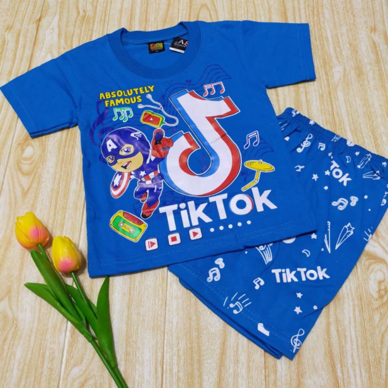 Baju/Setelan/Anak/Oblong/TIKTOK