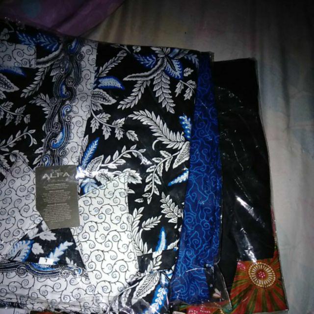Kemeja Batik Pria Kode Pb 129 | Batik Motif Kipas