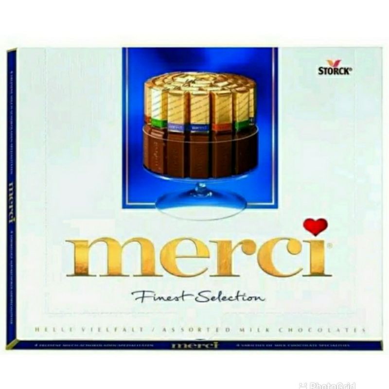

Merci Blue Chocolate Import