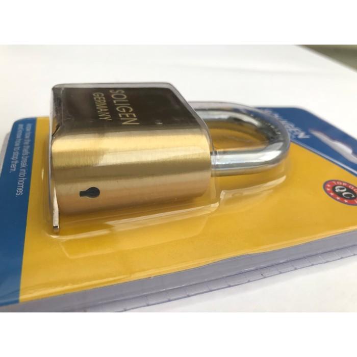 Padlock / Gembok Nomor Password Soligen 50 Mm Pendek (Combination Padlock) Murah
