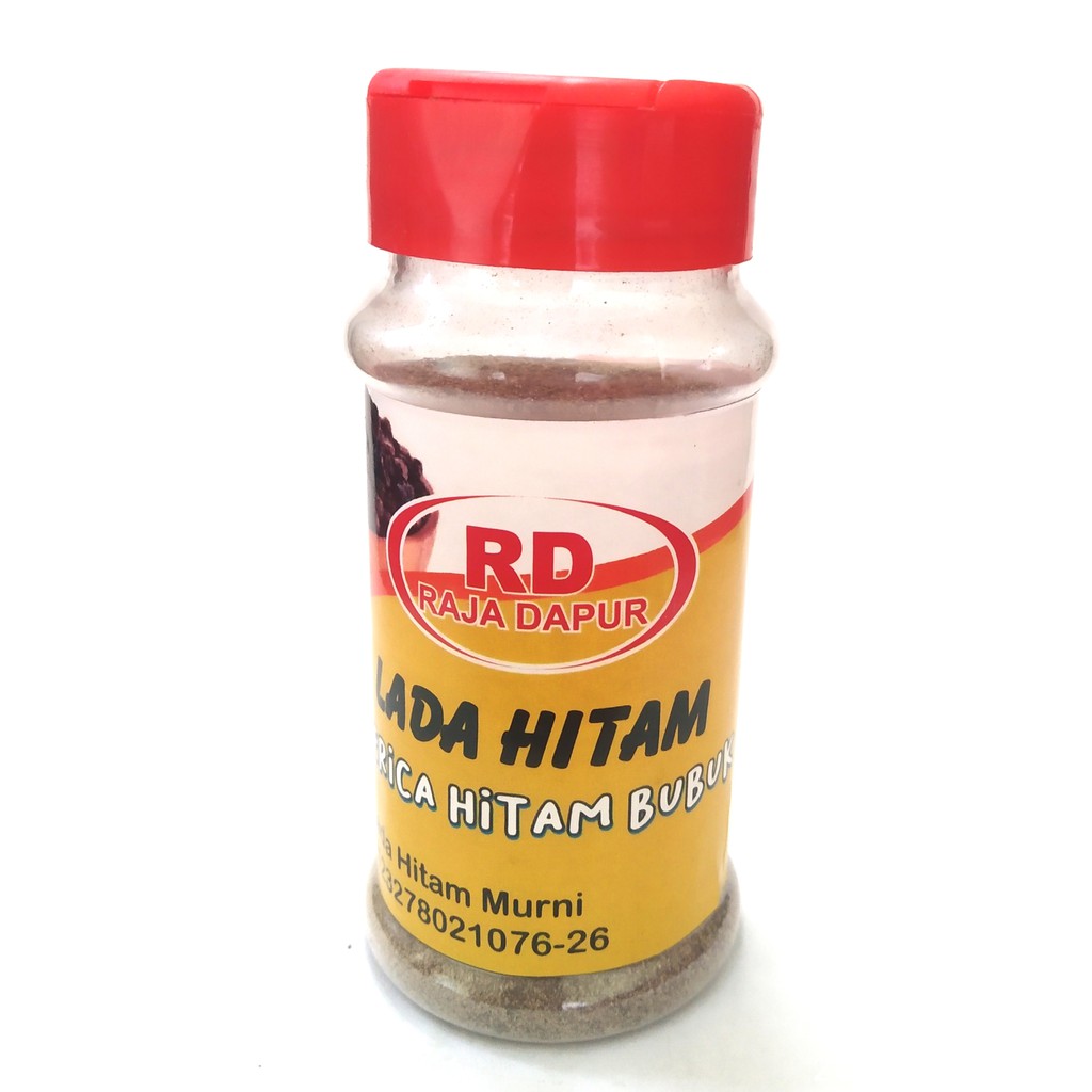 

Lada Hitam Bubuk Halus / Merica Hitam Bubuk / Black Pepper Premium 50 gram