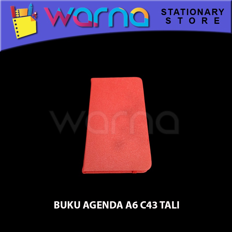 

BUKU AGENDA BUKU CATATAN NOOTEBOOK A6 C43 TALI