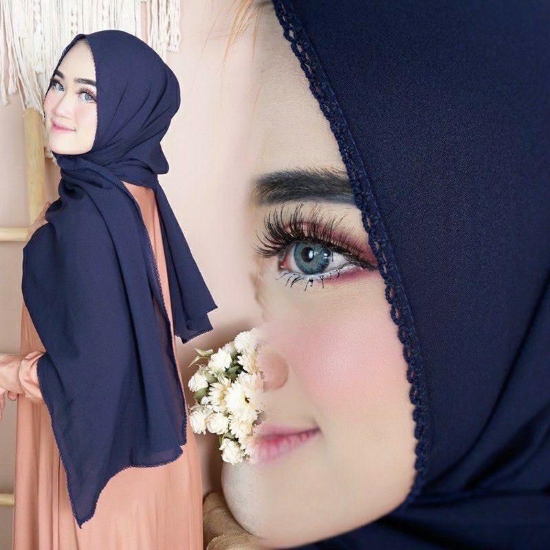 Pashmina chrocet diamond 175*70cm